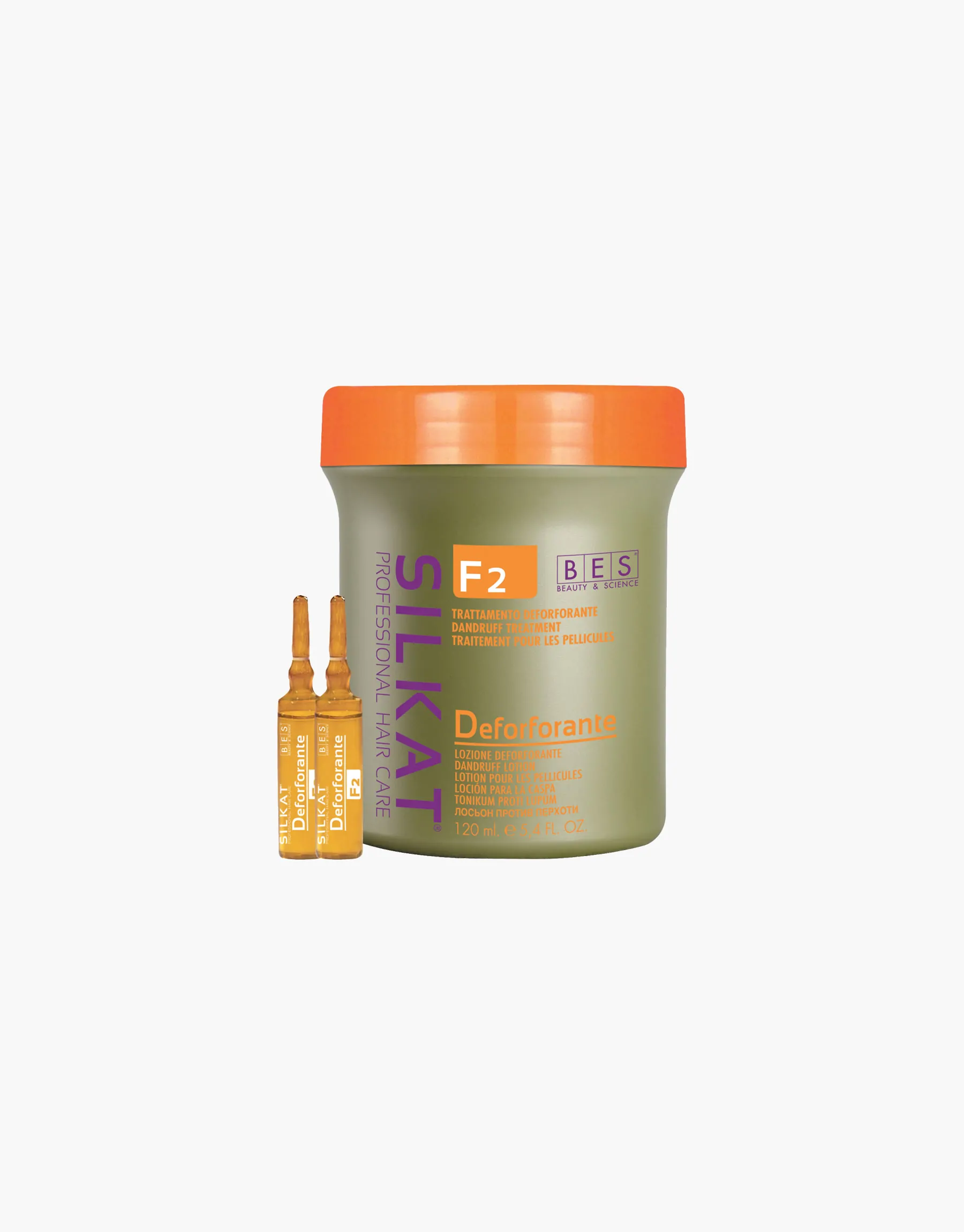 Активний лосьйон BES Silkat Dandruff F2